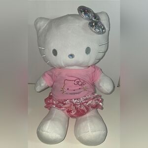 Build a Bear 25th Anniversary Exclusive Hello Kitty Plush W/ Hello Kitty Outfit